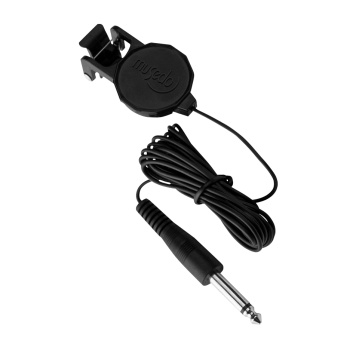 Musedo CP-60V Keman Manyetiği (Profesyonel - Klipsli Piezo Pickup) | Titreşim Sensörlü Klips, Kablo Dahil, Pratik Montaj, Gürültüsüz Sinyal Aktarımı | Uyum: Keman, Viyola ve Çello Modelleri