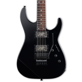 ESP EKH2NTB KH-2 Neck Thru Kirk Hammet Signature Elektro Gitar (Üst Segment) | EMG Manyetikler, Floyd Rose Köprü, Kirk Hammet Özel Seri Tasarım