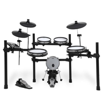 Hitman HD-27 Dijital Davul Seti (Orta Seviye) | Hassas Pad Yapısı, Çok Sayıda Dahili Ritim ve Metronom, Kulaklık Çıkışlı Sessiz Çalışma Modu