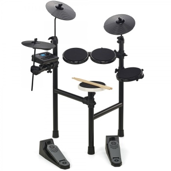 Hitman HD-7 Dijital Davul Seti (Başlangıç) | Kompakt Tasarım, Temel Eğitim Modülleri, Hassas Tetikleme, Ev Kullanımı İçin İdeal Sessiz Davul