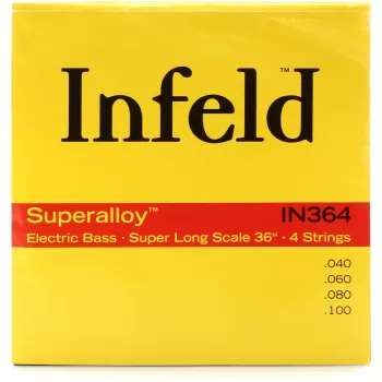 Thomastik IN364 Bas Gitar Teli | 4 Telli Bas İçin Uzun Ömürlü Çelik Sarım