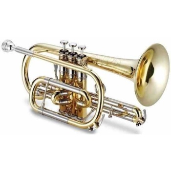 Jupiter JCR-1220L Kornet | Yumuşak Ton İngiliz Pirinç Bando Stili