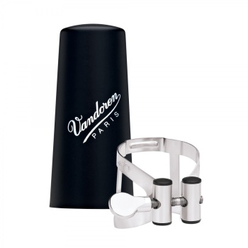 Vandoren LC51PP M/O Sib Klarnet Pewter Bek Bileziği (Profesyonel) | Plastik Kapak Dahil, M/O Serisi, Üstün Ses Projeksiyonu, Tam Uyumlu Yapı