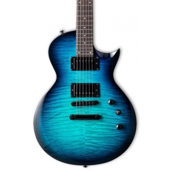 ESP LTD LEC200DXBLB EC-200DX Blue Burst Elektro Gitar | Mavi Geçişli Renk Uygun Fiyat