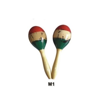 Cox M1 Marakas - Yumurta Tipi (Eğitim - Ritim Aksesuarı) | Hafif Dayanıklı Gövde, Keskin ve Net Çıngırak Sesi, Orff Eğitimi ve Perküsyon Setleri İçin İdeal | Ölçüler: Standart El Tipi