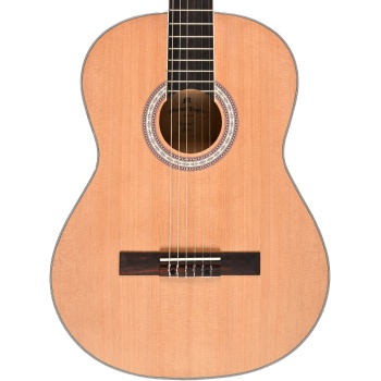 Miguel Angela MA2-N Klasik Gitar - Naturel (Başlangıç/Orta - Eğitim Serisi) | Ladin Üst Kapak, Ihlamur Arka ve Yanlar, Naturel Mat Bitiş, Dengeli Ton Yapısı | Uyum: 4/4 (Tam Boy) Standart