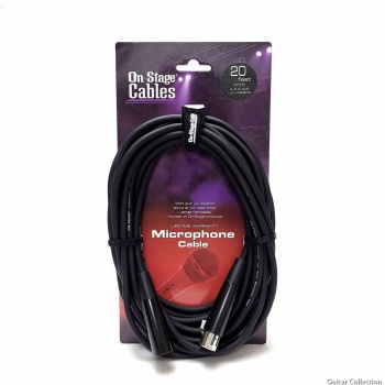 On Stage MC12-20XLR Mikrofon Kablosu (6 Metre) | Sahne ve Stüdyo Standardı