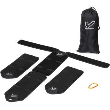 Gruv Gear NM-BLK-DBL Nanomat Akustik Davul Matı (Double Pedal) | Çift Pedal İçin Genişletilmiş Alan