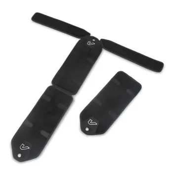 Gruv Gear NM-BLK-SGL Nanomat Akustik Davul Matı (Single Pedal) | Kaydırmaz Taban Kompakt Kurulum