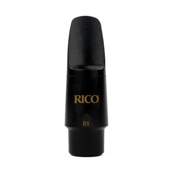 DAddario RRGMPCSSXB5 Rico Graftonite Soprano Saksafon Beki B5 | B Chamber (Medium), 5 Numara Açıklık, Dayanıklı Polikarbonat Materyal ve Dengeli Ton