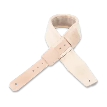 Gruv Gear SOLOSTRAP2-CRM Solostrap2 Gitar Askısı (Krem) | Kalın Dolgulu Deri Lüks Konfor