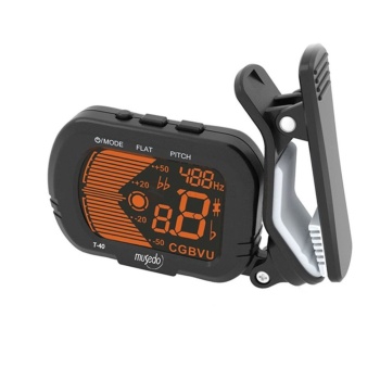 Musedo T-40 Kromatik Tuner | Klipsli Hassas Ekran