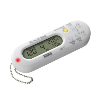 Korg HUMIDI BEAT HB-1-WH Metronom | Ortam Nem Ölçüm Cihazı Beyaz