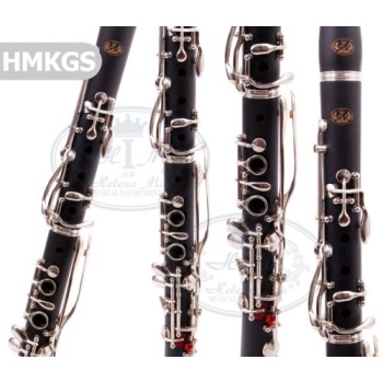 Helena Mia HMKGS Si Bemol (Bb) Klarnet (Profesyonel) - Tekli Enstrüman | Gümüş Tuşlar ve Profesyonel Tasarım