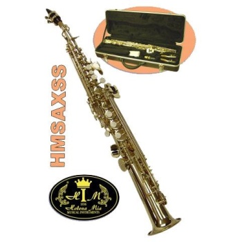 Helena Mia HMSAXSS Soprano Saksafon | Altın Cila Düz (Straight) Model