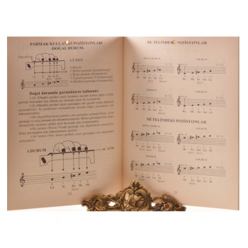 Atakan KKM1 Keman Metodu | Eğitim Kitabı - Nota Bilgisi - Türkçe