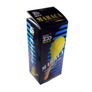 Dadi MA2YL Marakas (Sarı) | Dayanıklı ABS Gövde Parlak ve Net Ses