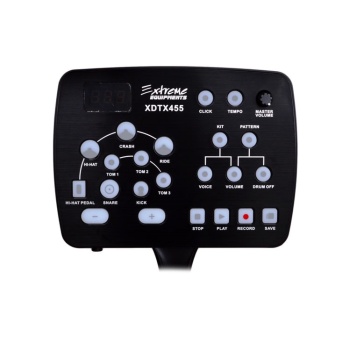 Extreme XDTX455 Dijital Bateri Seti | Mesh Deri Sessiz Çalım Modülü