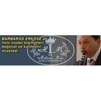 Helena Mia HMK265A La Klarnet (A) (Profesyonel) - Tekli Enstrüman | Türk Müziği İçin İdeal Ebonit Gövde Yapısı