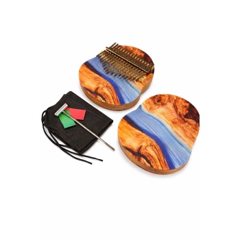 17 Tuş Kalimba Sea Desen