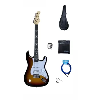 STRAT KASA ELEKTRO GİTAR SETİ