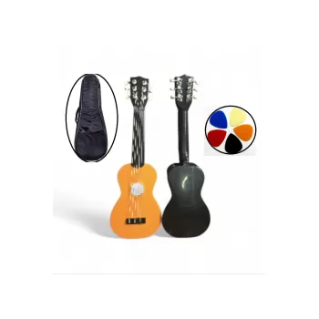 U202 - 6 Telli Çocuk Gitarı (Turuncu)