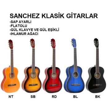 4/4 Klasik Gitar (Günbatımı)