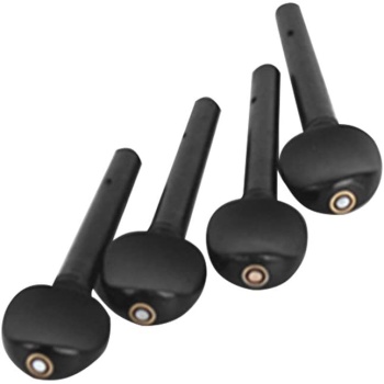 Picaldi 1333 Sedefli Abanoz Çello Burgu Seti | Profesyonel Çello İcrası İçin Sert Abanoz Yapı ve Estetik Sedef İşlemeli Tasarım