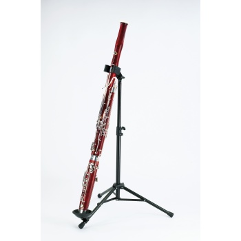 Konig & Meyer 15010-011-55 Profesyonel Fagot Sehpası | Alman Mühendisliği Dayanıklı Çelik Gövde ve Enstrümanı Çizilmelerden Koruyan Yumuşak Destekler