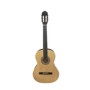 Picaldi AC40 Naturel Klasik Gitar (4/4) | Tam Boy Başlangıç Gitarı Ihlamur Ağacı Kapak ve Yeni Başlayanlar İçin Rahat Sap Yapısı