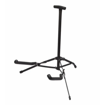 HBK J-31C İnce Tasarım Gitar Sehpası | Hafif ve Az Yer Kaplayan Gövde Koruyucu Yumuşak Destekler ile Güvenli Enstrüman Sergileme