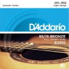 DAddario EZ910 EZ Serisi Akustik Gitar Tel Seti (Light - 85/15 Bronze - 11-52)