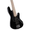 CORT NJS5BK BASS GİTAR, 5 TELLİ, ÇANTALI, SİYAH