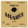 Savarez 520B Klasik Gitar Tel Seti - Traditional White (Low Tension) | Rectified (Düzeltilmiş) Naylon Tizler, Geleneksel Gümüş Sargı Baslar, Yumuşak Tansiyon ve Nostaljik Tını | Uyum: Düşük Tansiyon (Yumuşak)