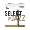 DAddario Woodwinds Select Jazz RSF10SSX3H Soprano Saksafon Kamış No:3 Hard