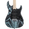 ESP Custom Snapper CTM Drift Wood Black Blue Filler Elektro Gitar