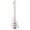 CORT NJS5WHT BASS GİTAR, 5 TELLİ, ÇANTALI, BEYAZ