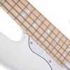 CORT NJS5WHT BASS GİTAR, 5 TELLİ, ÇANTALI, BEYAZ