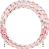 Fender x Hello Kitty 3m White Pink Woven Enstrüman Kablosu