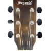 Segovia SGA41BR Akustik Gitar (Otantik Kahve) | Zengin Akustik Ton, Rahat Klavye Profili, Şık Mat Cilası