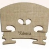 Valencia VBR10014 Keman Eşiği (Bridge) 1/4 | İşlenmemiş Akçaağaç - Minik Boy - Hassas Kesim