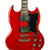 Xenon XESG240R Elektro Gitar (SG Kasa - Kırmızı) | Çift Humbucker, Agresif Rock Tonları, İkonik Tasarım