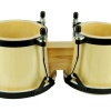 Xenon XNB1719N Ahşap Bongo (6 + 7) | Doğal Deri Üst, Akort Edilebilir, Latin Ritimleri İçin