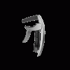 Planet Waves PWCP09S Tri-Action Capo-Silver | Cızırtısız - Hassas - Ergonomik