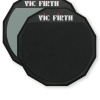 Vic Firth PAD12D 12 İnç Çift Taraflı Çalışma Pedi | İki Farklı Yüzey - Sessiz/Sesli - Gerçekçi His