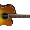 Cort CJ5X-HBS Elektro Akustik Gitar | Jumbo Cutaway - Honey Burst