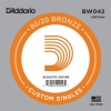 DAddario BW042 Akustik Gitar Tek Tel (A-La - 80/20 Bronze)