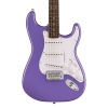 Squier 0373150517 Sonic Stratocaster Elektro Gitar (Ultraviolet) | Mor Renk Laurel Klavye ve Beyaz Pickguard