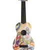 Hawiian XU21FISH Soprano Ukulele (Balık Desenli) | Egzotik Balık Figürlü Özel Kapak Doğal Ahşap Rezonansı Kompakt Tasarım