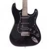 Angel AEG111-BK Siyah Elektro Gitar | Strat Tipi 3 Single Manyetik Çok Yönlü